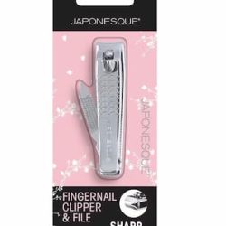 Japonesque Fingernail Clipper and File